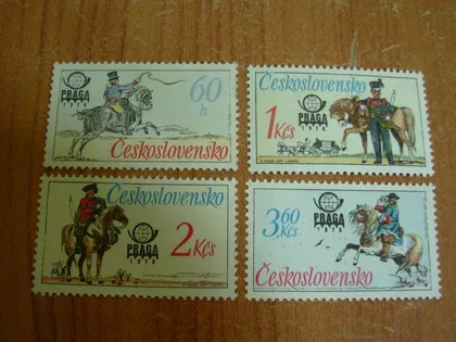 фото, 1977.Чехословаччина.Всесвітня виставка марок