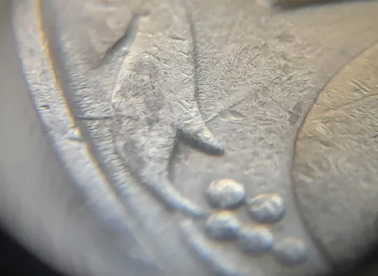 (6010) 25 копійок 1992 2ААм розколи від канту через вінок між 8 та 1 гронами на реверсі (25 копеек 1992 2ААм перепутка брак) Де купити