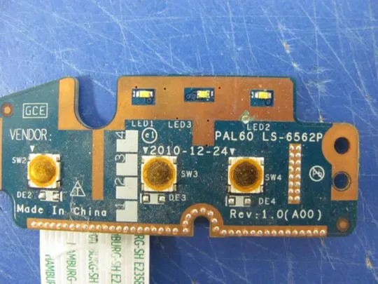 номер0200-22 Плата модуль кнопок звука LS-6562P для Dell Latitude E6520 оригінал Характеристики