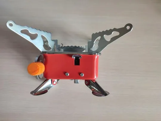 Купити Туристичний портативний газовий пальник із п&amp;39;єзопідпалом.