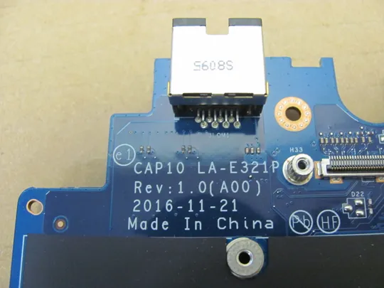 номер1000-6 материнська плата Mainboard Материнка Основна плата Системна плата Плата системи Laptop motherboard мамка ноутбучна плата CAP10 LA-E321P i7-7820HQ SR32N для Dell Precision 7710 7720 оригінал Продаж