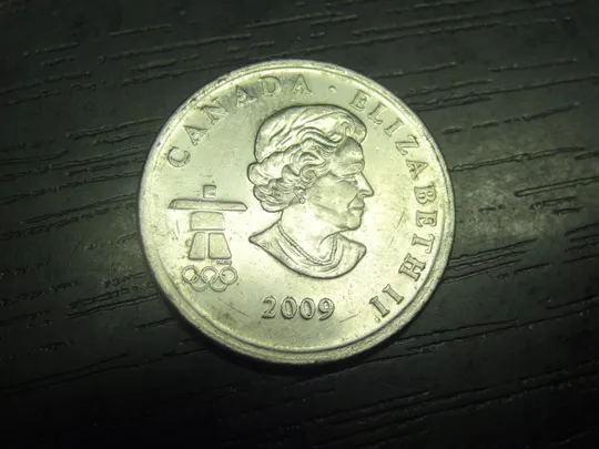 Купити 25 центів 2009 Канада Ванкувер 2010 - Лижні гонки