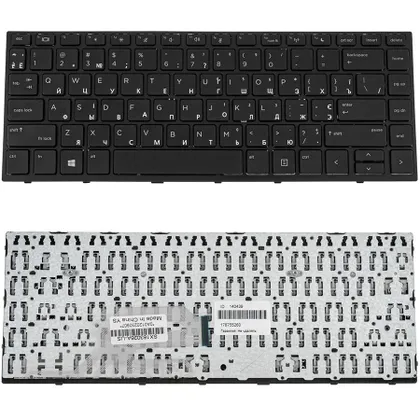 фото, Клавіатура для ноутбука HP (ProBook: 430 G5, 440 G5) ukr, black