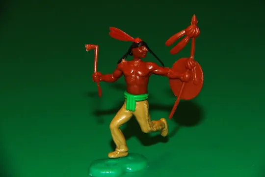 ІРОКЕЗ свопет ІНДІАНЕЦЬ ЗІ СПИСОМ индеец WELO 50мм Гонконг копія BRITAINS Ціна