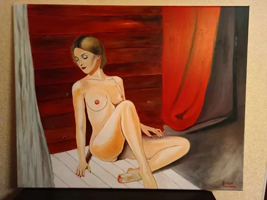 Картина "Плеяда" холст масло 100*80см. Ціна