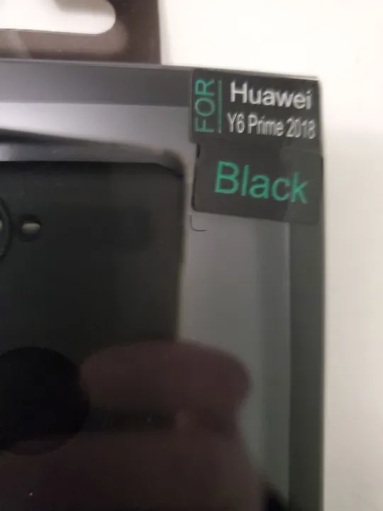 Чехол чохол бампер Huawei Y6 Prime 2018 Black Де купити