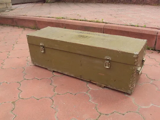 Армейский ящик 1990 год ссср дерево размер 22,2 х 72,2 х 24 см №15909 Ціна