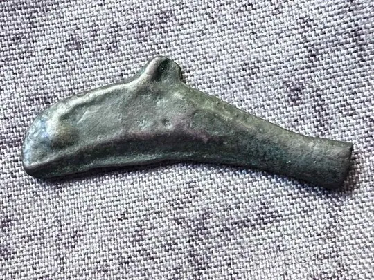 V століття до н. е.  Гарний Ольвійський дельфін- монета великого відносно розміру- 3см kp658 Ціна