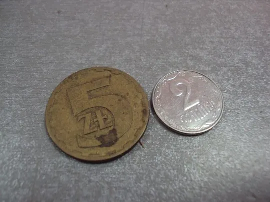 монета польша 5 злотых 1975 №9734 Ціна