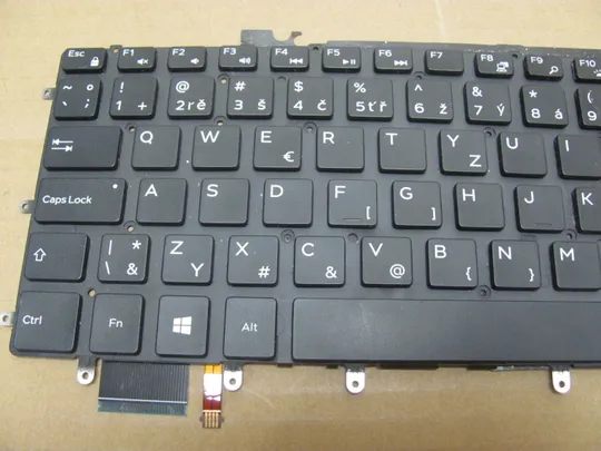 Купити номер0954-11 клавіатура ДОНОР 0RYNKD для DELL XPS 15 7590 9550 9560 9570 Inspiron 7568 2-in-1 7558 Precision 5510 5520 5530 5540  оригінал