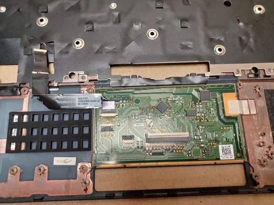 номер1063-21  Кришка панель палмрест тачпад 051V69 AP14A000200 для DELL Latitude E7250 топкейс верхня панель палмрест cover-C оригінал Де купити