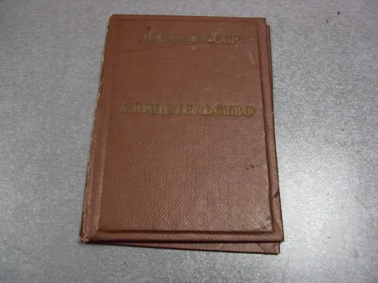 Купити документ свидетельство досааф ссср об окончании курсов радиотелеграфистов 1962 донецк  №1770