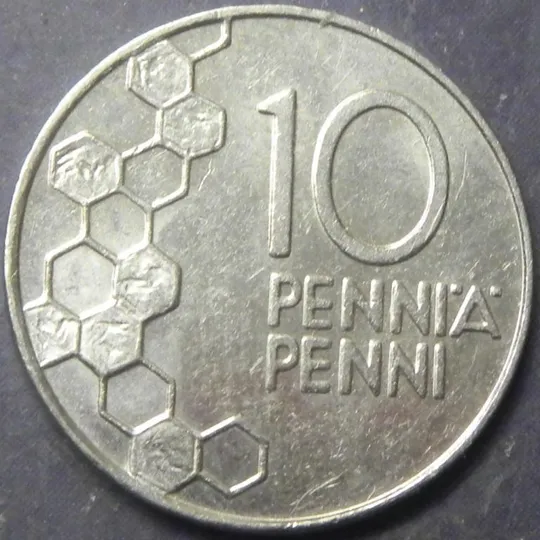 Купити 10 пенні 1990 Фінляндія