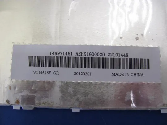 Купити №11-1 клавіатура робоча AEHK1G00020 для SONY VAIO PCG-61611M оригінал