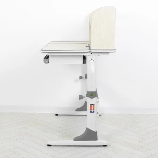 Детская Парта Bambi M 4804(W)-11, с надстройкой, выдвижной ящик, регулируемая высота (Серый) З аукціону