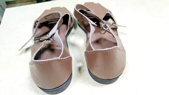 Сандалі чоловічі дермантинові радянські розмір 42 (28 см) бежеві літнє взуття Недорого