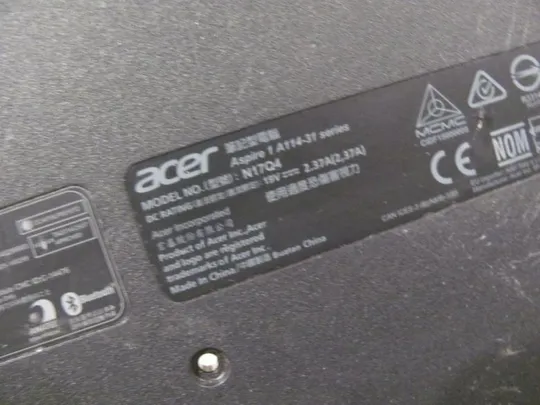 №204-1 Кришка дно піддон корпуса TFQ3GZ8PBATN для Aspire 1 A114-31 N17Q4 оригінал З аукціону