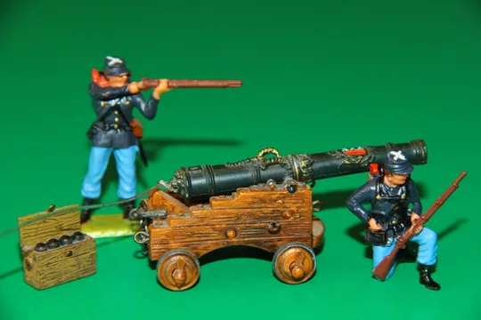 ГАРМАТА СКОРПІОН  № 9812 4  пушка ELASTOLIN 40мм ФРГ Де купити