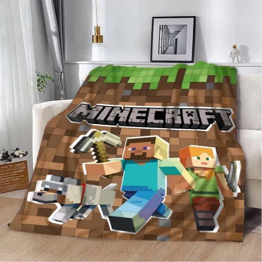 Плед 3D Мир MINECRAFT 20222450_B 12262 135х160 см Ціна