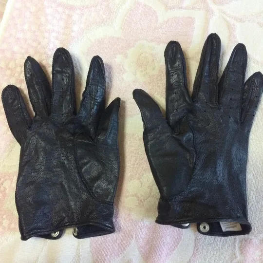 перчатки нат.кожа тонкие с перфорацией для водителя L - ка Продаж