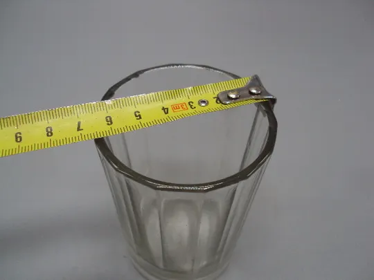 Купити Стакан граненый маленковский стекло ссср высота 9 см, диам. 6,6 см №15713