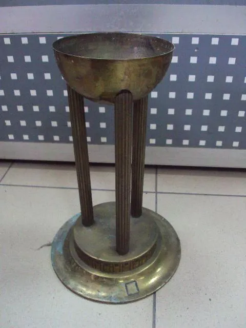 Ваза подставка с утяжелителем под вазу или вазон высота 29,5 см, диаметр 12 см (№1200) №11420 З аукціону