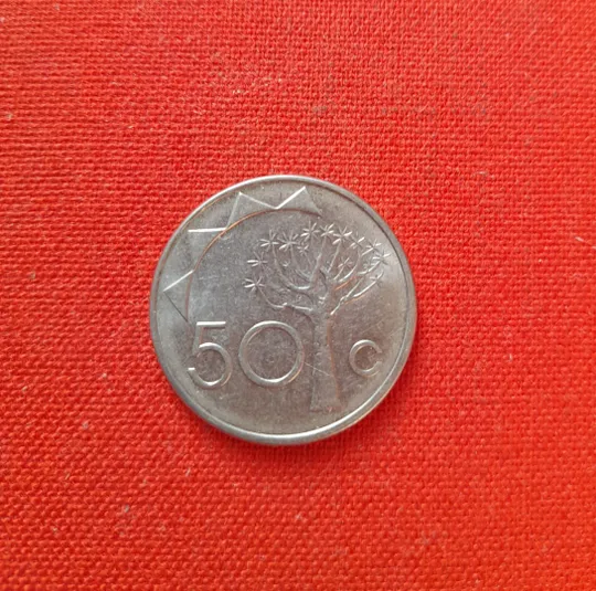 Намибия 50 центов 2008г. Ціна
