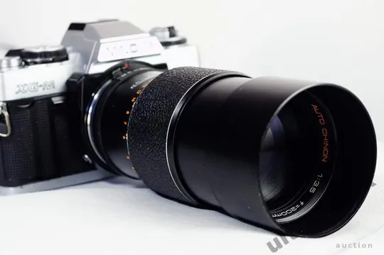 Об&#039;єктив телеобъектив Auto Chinon 1:3.5 f=200mm ф62мм Minolta MD Вживане Де купити