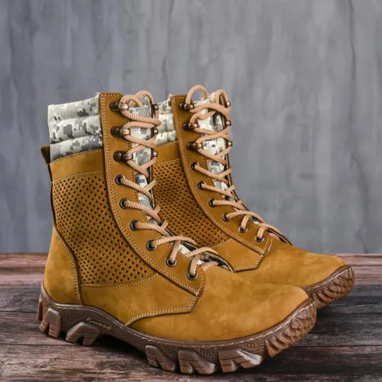 Берцы тактические сетка ВСУ (ЗСУ) 7088 40 р 26 см коричневые Ціна