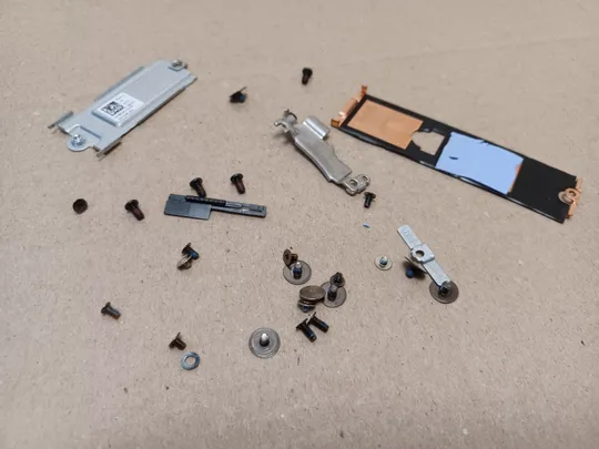 Купити номер1059-18 комплектуюче кріплення гвинти для Dell  Inspiron 16 Plus 7620 7625  оригінал