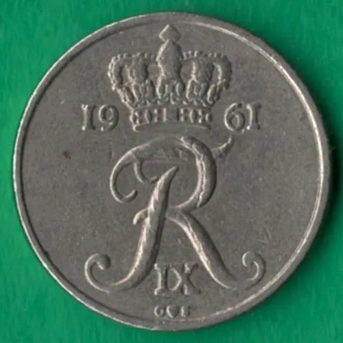 Купити 10 ере 1961 року Данія [М]