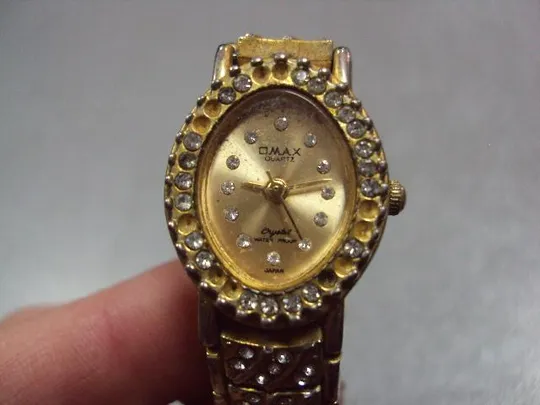 Женские наручные часы Omax Crystal Japan Омакс кварц Япония с браслетом длина 16,5 см №13013 Де купити