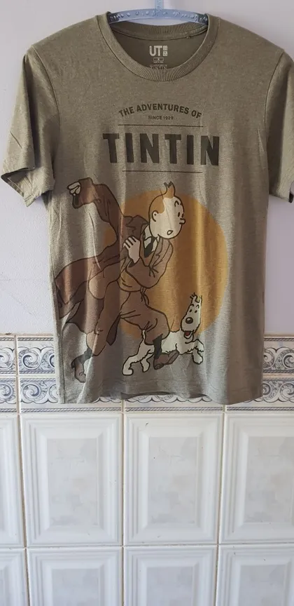 фото, Футболка "Tintin" (100% cotton, M, China)