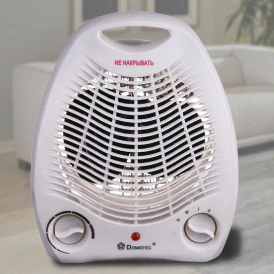Обогреватель тепловентилятор (дуйка) Domotec MS-5901, Ветродуйка обогреватель, Электрическая дуйка, Недорого