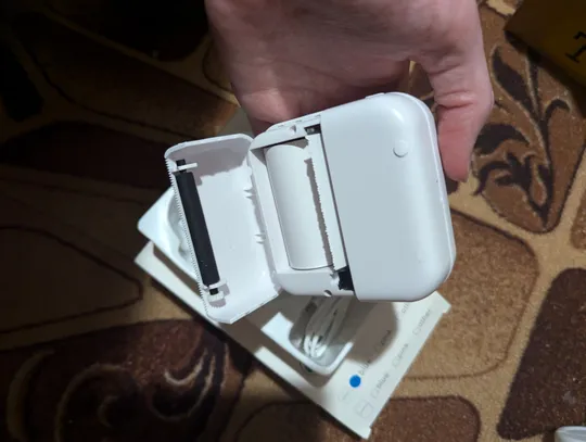 Купити Ручний міні термо принтер чеків несправний