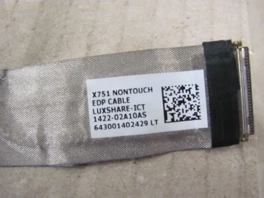 391-12 шлейф матриці 1422-02A20AS 1422-02A10AS  для ASUS F751 R752L X751 X751  оригінал Де купити