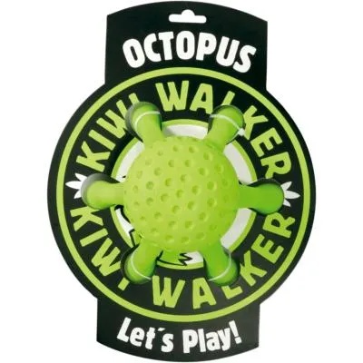 Купити Игрушка для собак Kiwi Walker Осьминог 13 см зеленая (8596075002770)