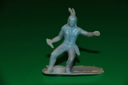 ІНДІАНЕЦЬ З НОЖЕМ индеец 50-54мм Гонконг Ціна