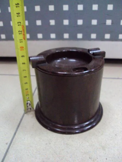 Купити Сигаретница карболит винтаж ссср высота 9 см, диаметр 9 см №15021