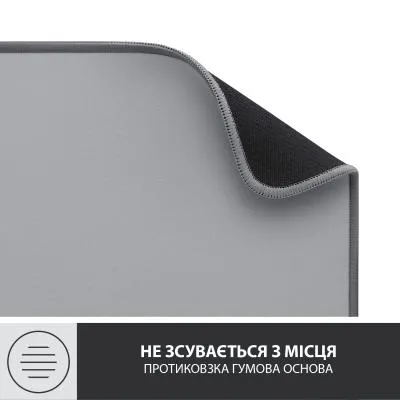 Коврик для мышки Logitech Desk Mat Studio Series Mid Grey (956-000052) Недорого