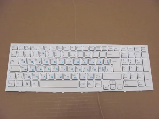 номер0955-8 клавіатура ДОНОР 9Z.N5CSW.B0G для  SONY VAIO VPC-EL, VPCEL PCG-71C11V оригінал Ціна