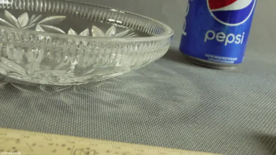 Ваза цукерниця стара радянська невелика прозоре скло Вживане Інтернет-аукціон