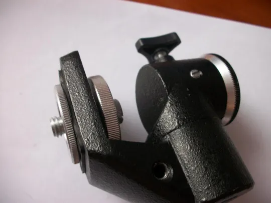 Завод Москинап . Штативная головка 4ШГ. для Кино-Фотокамер. Cъемка в разных плоскостях. инстркц, нов З аукціону