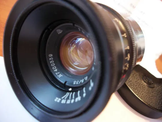 Объектив Юпитер-12 [черный] м-39 Комплект Состояние New-Нового [его скорее из крышек не выкручивали] Недорого