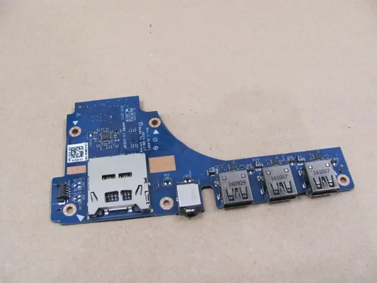 номер0998-4 плата USB Audio SD Card Reader  CAP10 LS-E323P для Dell Precision M7720 7720 оригінал Ціна