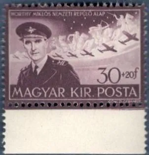 Третий Рейх 1941 г. Марки союзников Германии. ВЕНГЕРСКИЙ ЛЕГИОН. МИКЛОШ ХОРТИ. СОСТОЯНИЕ СУПЕР. З аукціону