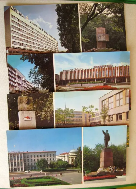 БРЕСТ = НАБОР ОТКРЫТОК 1981 г. = 18 шт. = Де купити