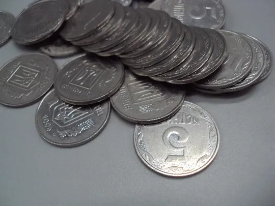 Купити монета украина 5 копеек 2005 лот 39 шт №15042А