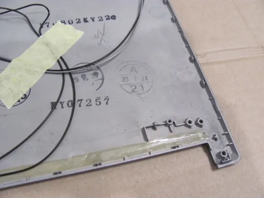 661-2 кришка матриці + web + шлейф CP730618-01 для  Fujitsu Celsius H760 H770 оригінал Продаж