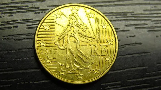 10 євроцентів 2017 Франція Ціна